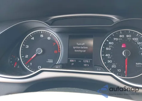 2014 Audi A4 2.0T Premium from USA, damaged, VIN WAUAFAFLXEN022556